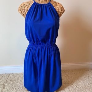 Royal Blue Mini Dress